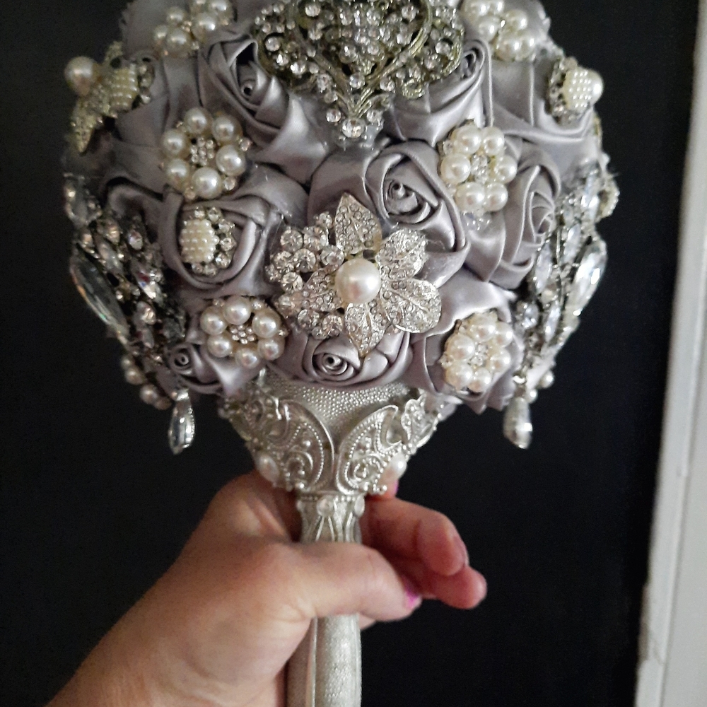 Jewelled Bridal Bouquet